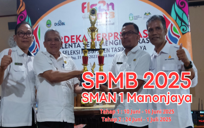 SPMB SMAN 1 MANONJAYA  2025